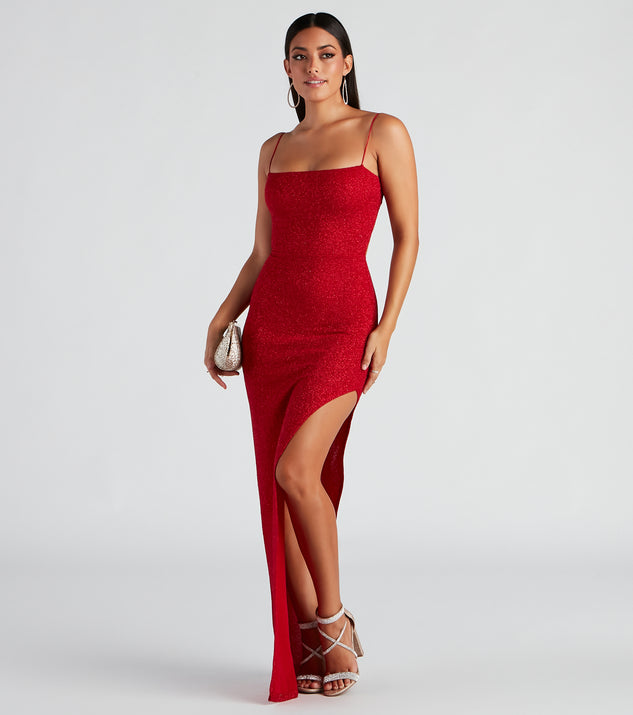 red windsor dress